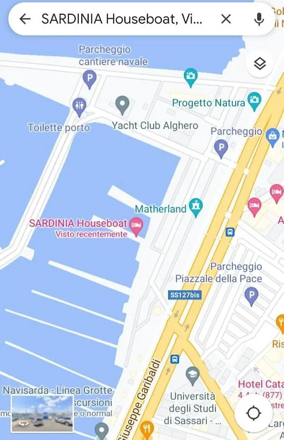 Sardinia Houseboat Ad Alghero Otel 0*,  İtalya
